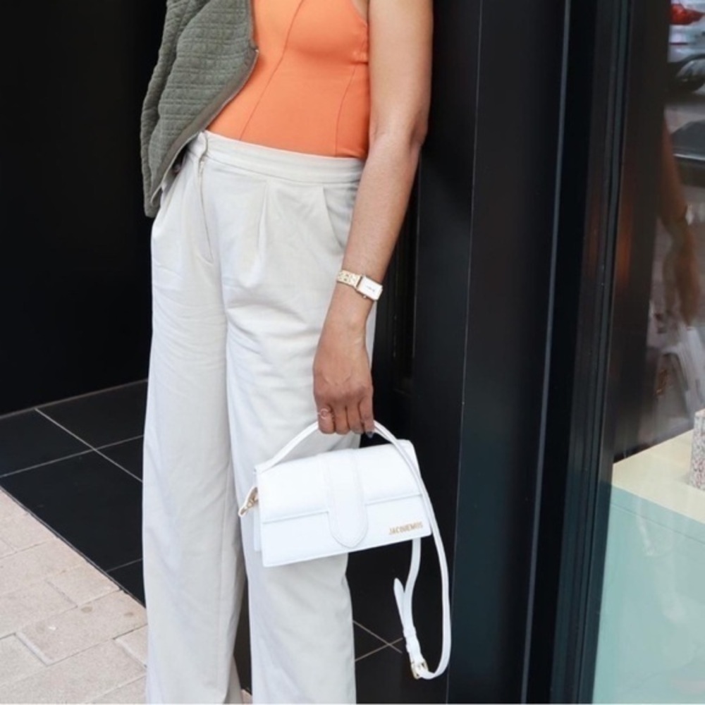Jacquemus Le Grand Bambino Leather Crossbody Bag